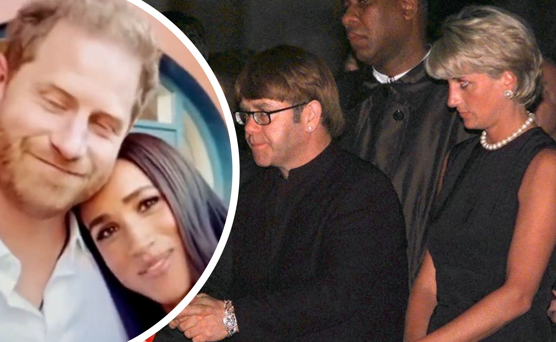 Prince Harry shares special nod to Princess Diana as he and Meghan Markle pay tribute to Elton John for important milestone