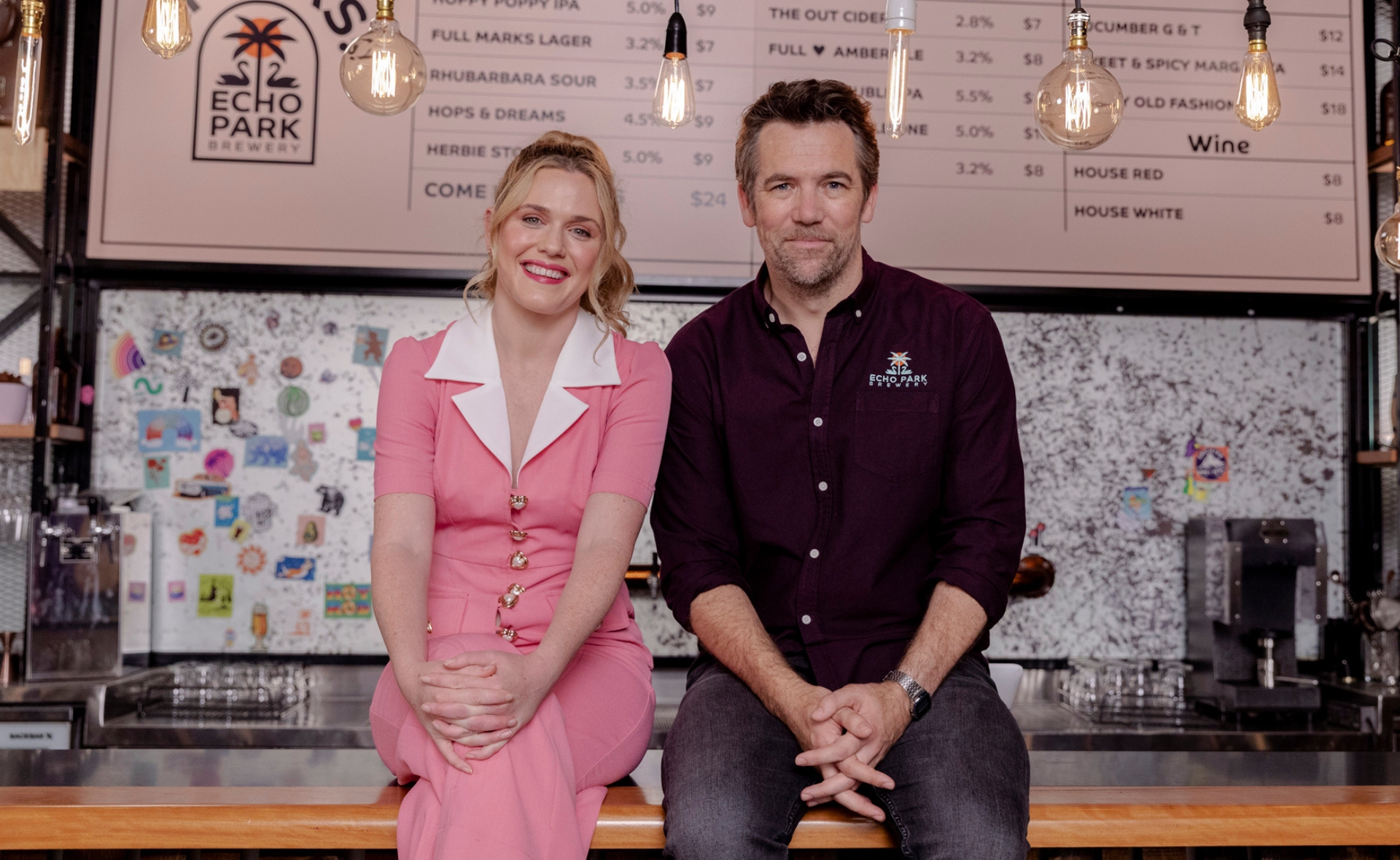 How Colin from Accounts stars Patrick Brammall and Harriet Dyer translated their real-life marriage into on-screen love