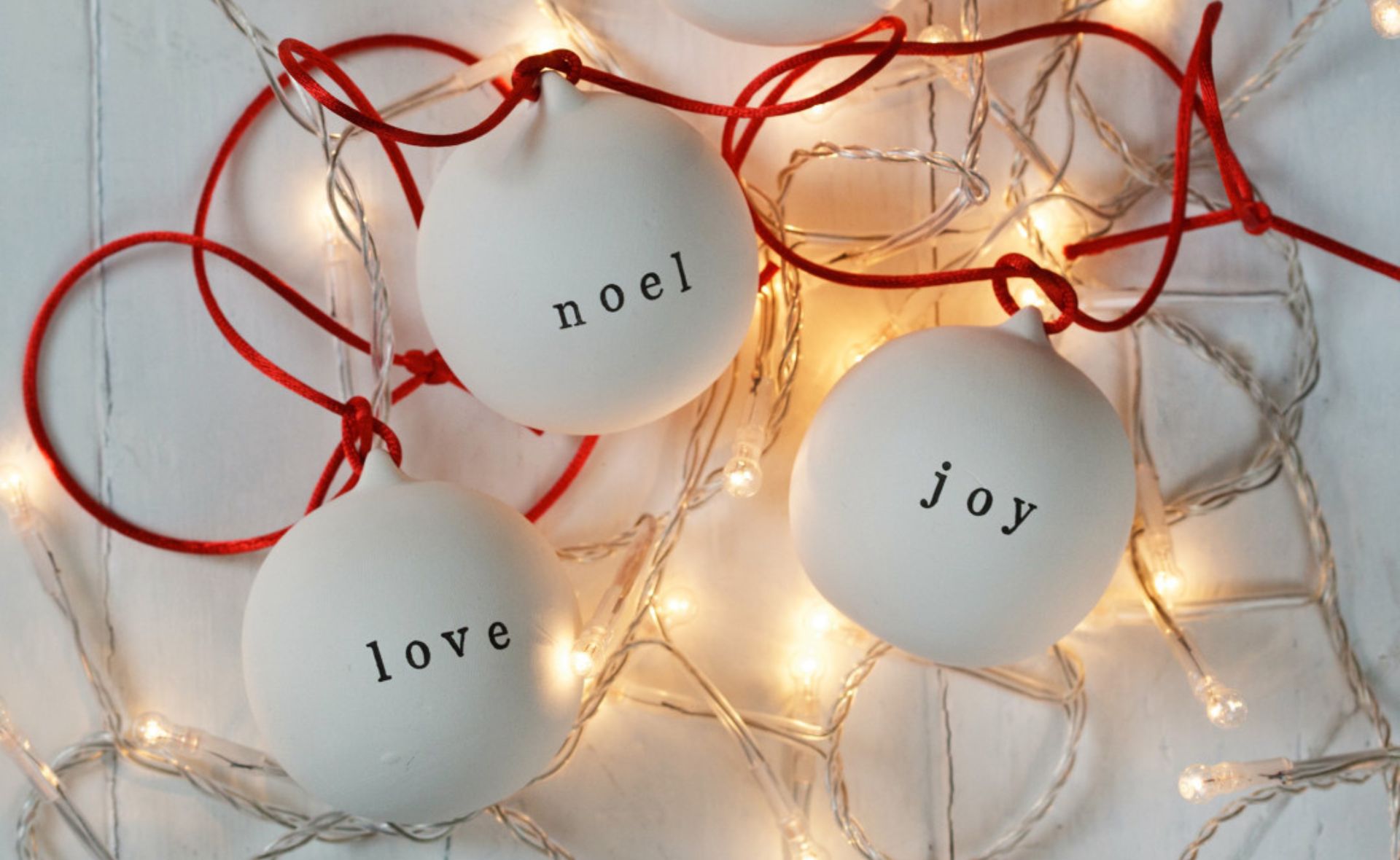 Adorn your tree with these personalised Christmas baubles