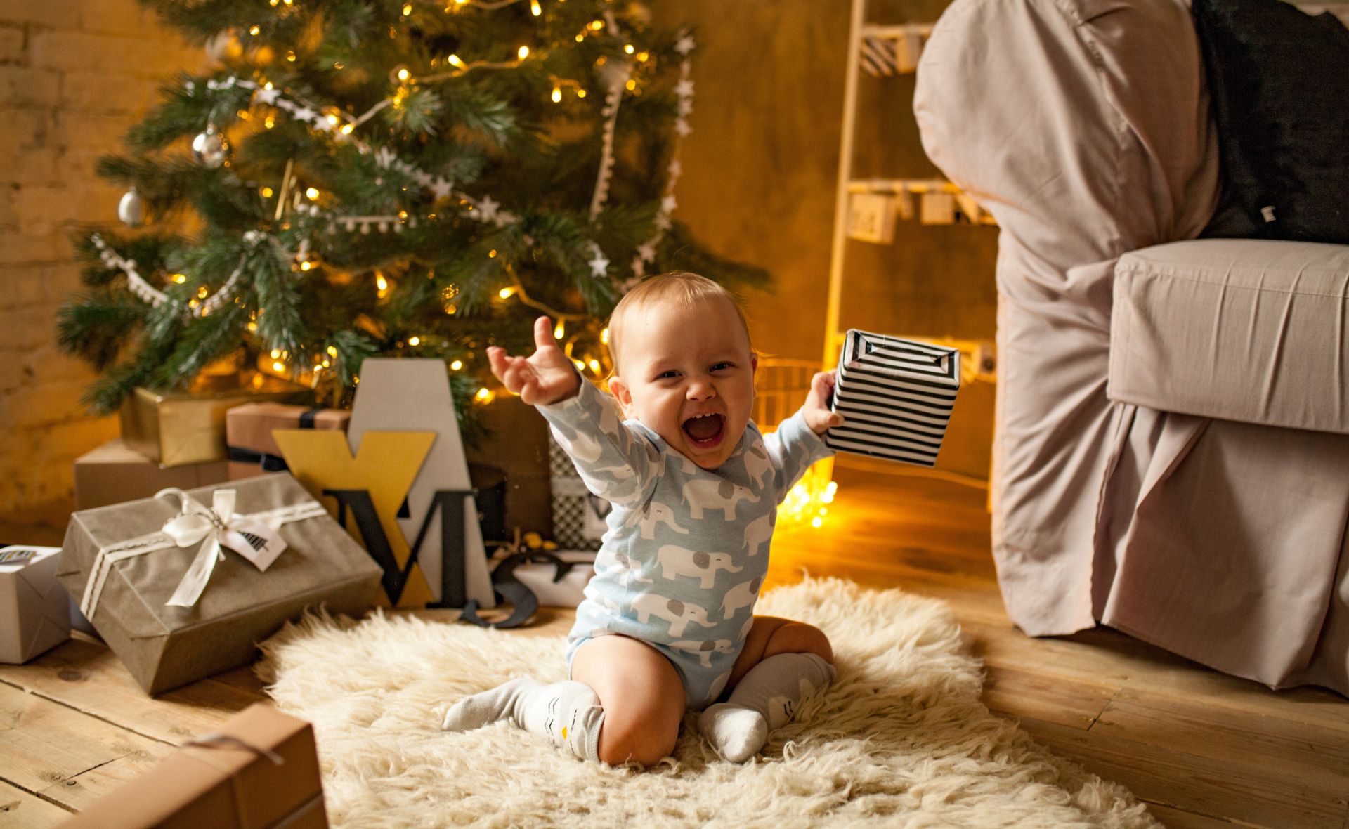 Spread the joy with this list of the best gifts for baby’s first Christmas