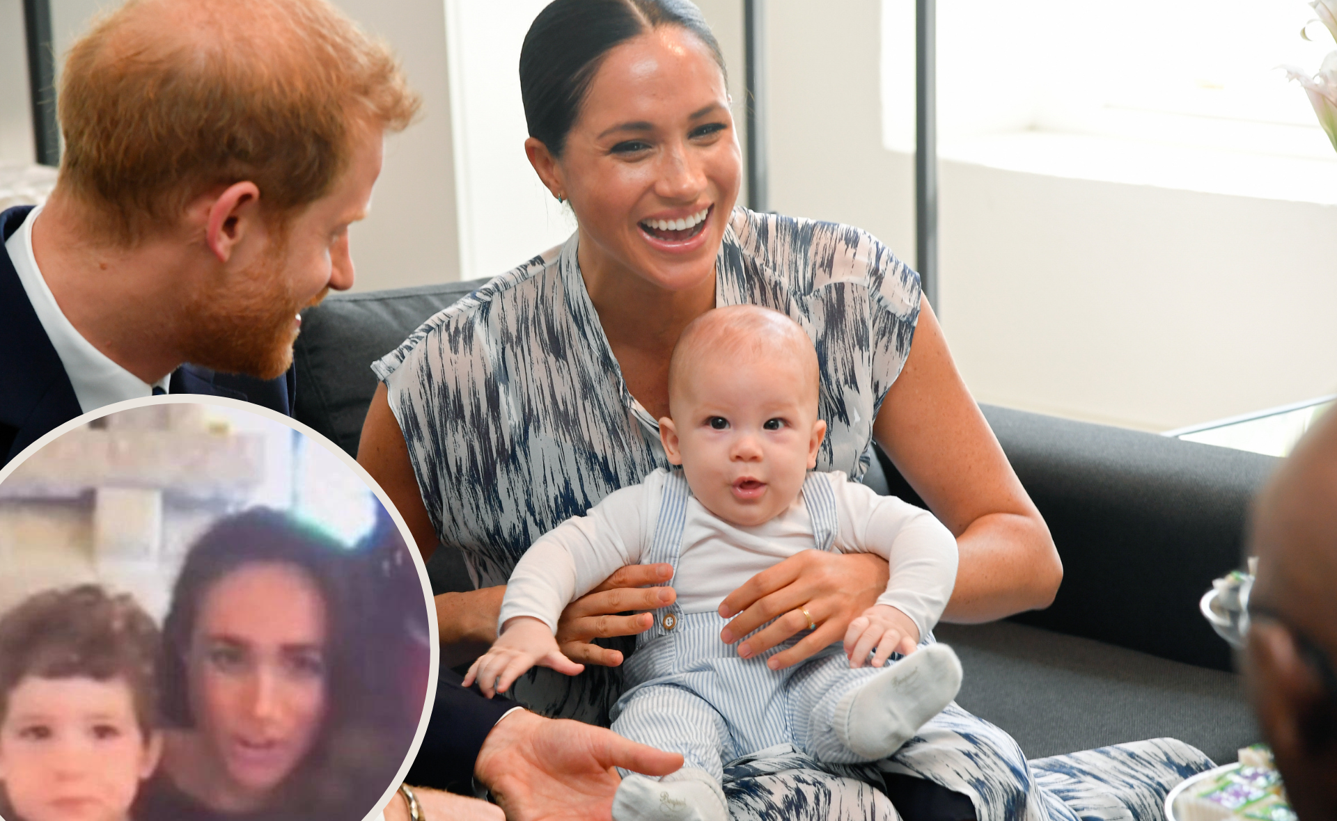 Leaked photo reveals how much Meghan Markle’s son Archie has grown!