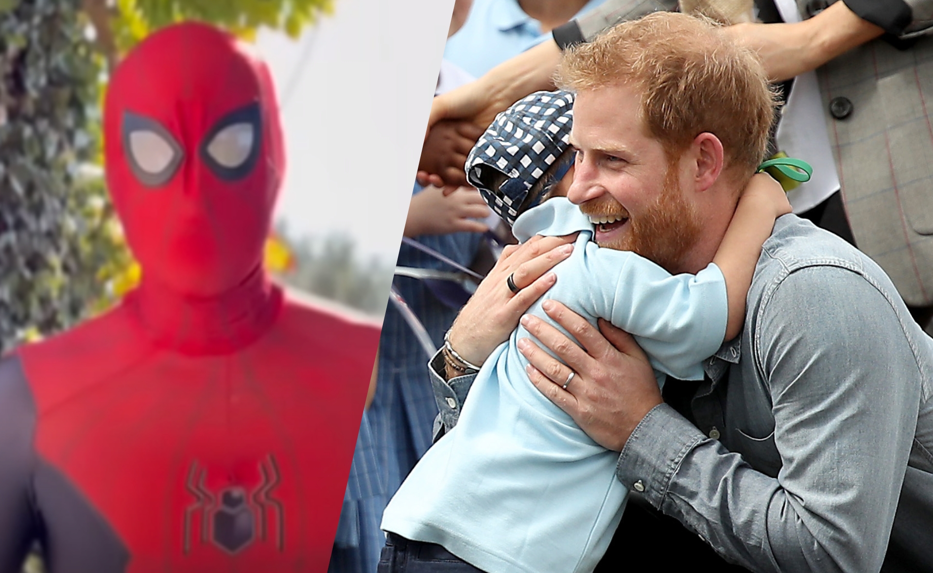 Prince Harry takes on new role as Spiderman for special Christmas message