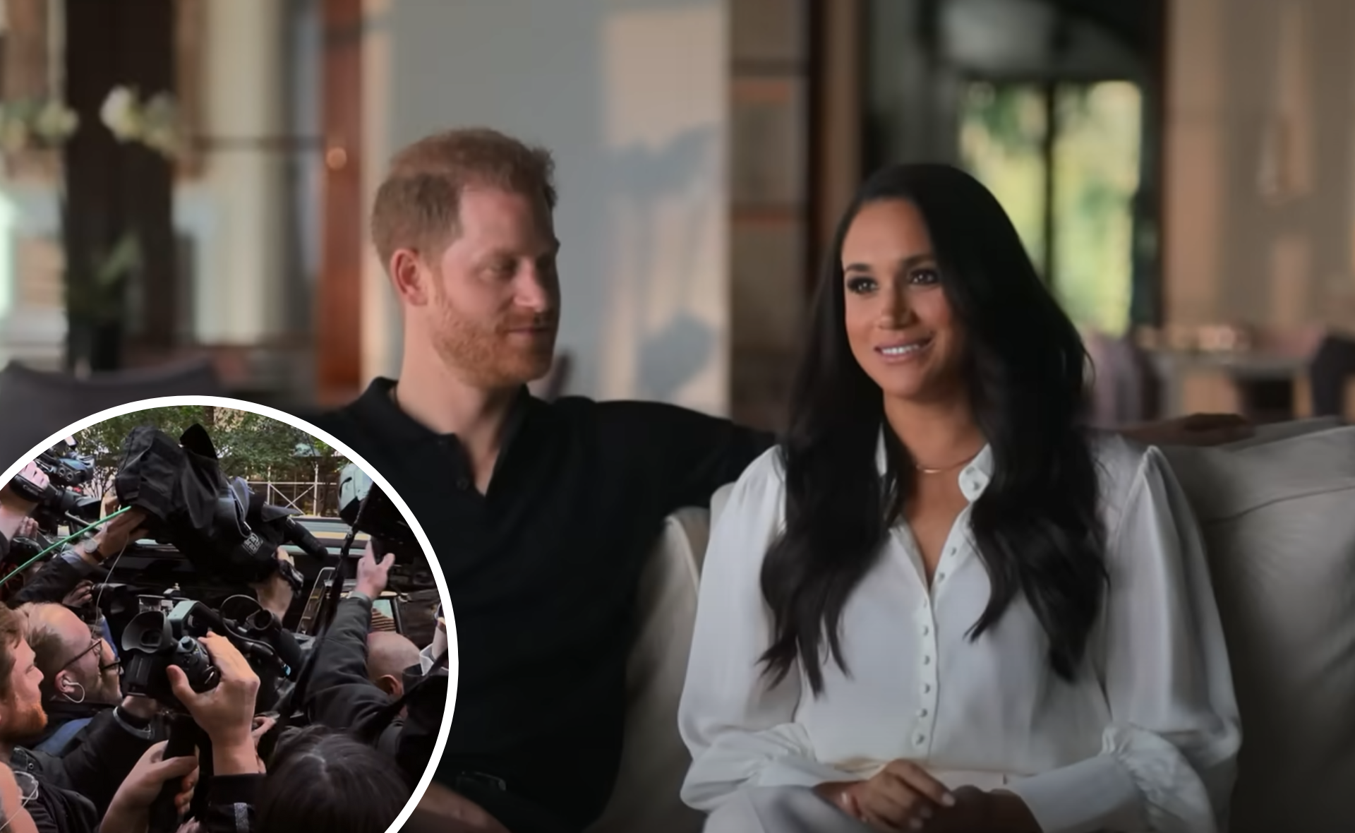 Prince Harry and Meghan Markle representatives defend ‘false’ paparazzi footage in trailer