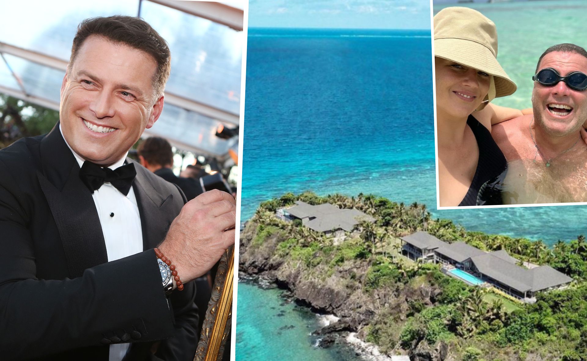 Karl Stefanovic splashes the cash on luxury Fijian holiday with wife Jasmine