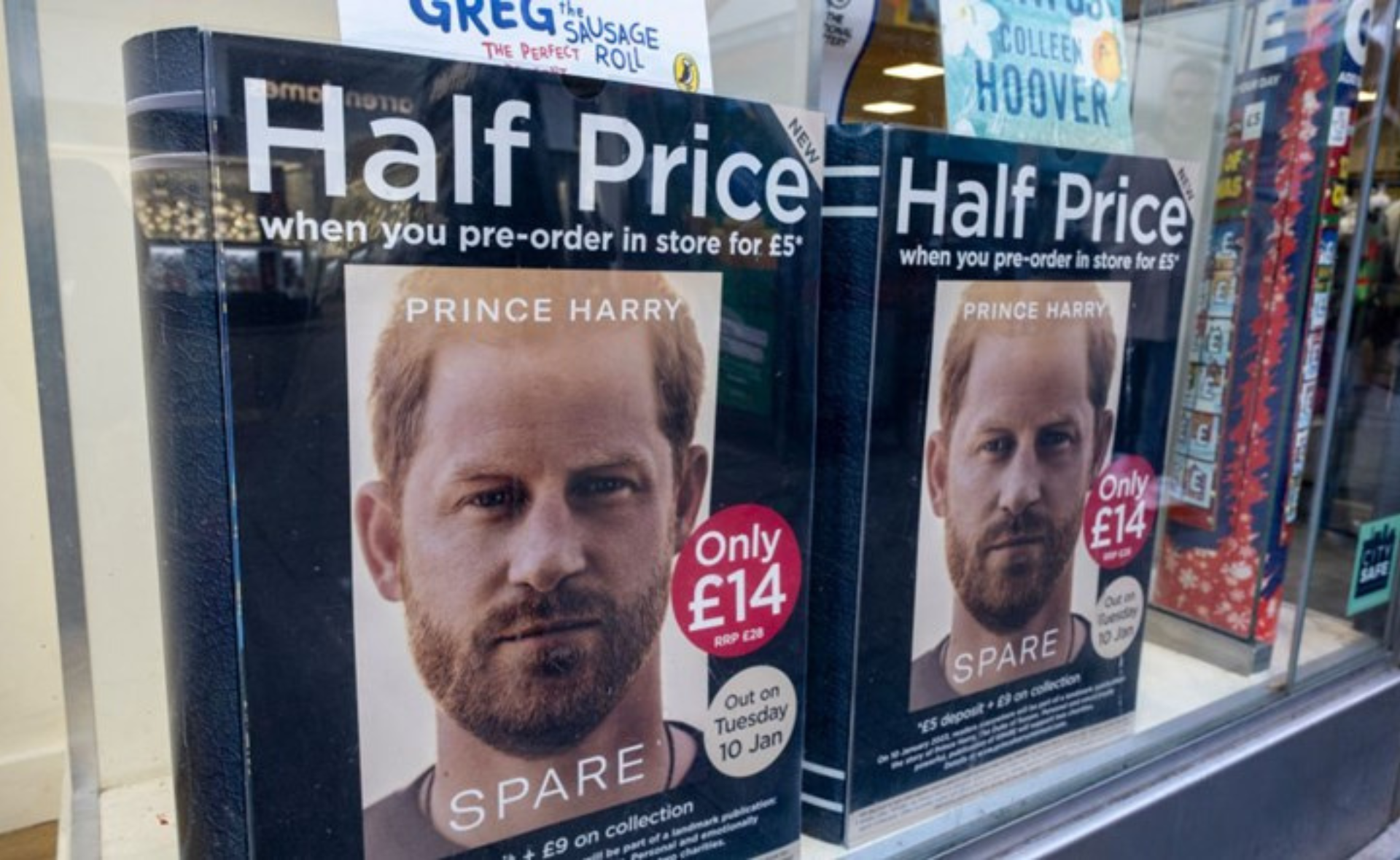 Prince Harry’s Spare memoir is already in the bargain bin