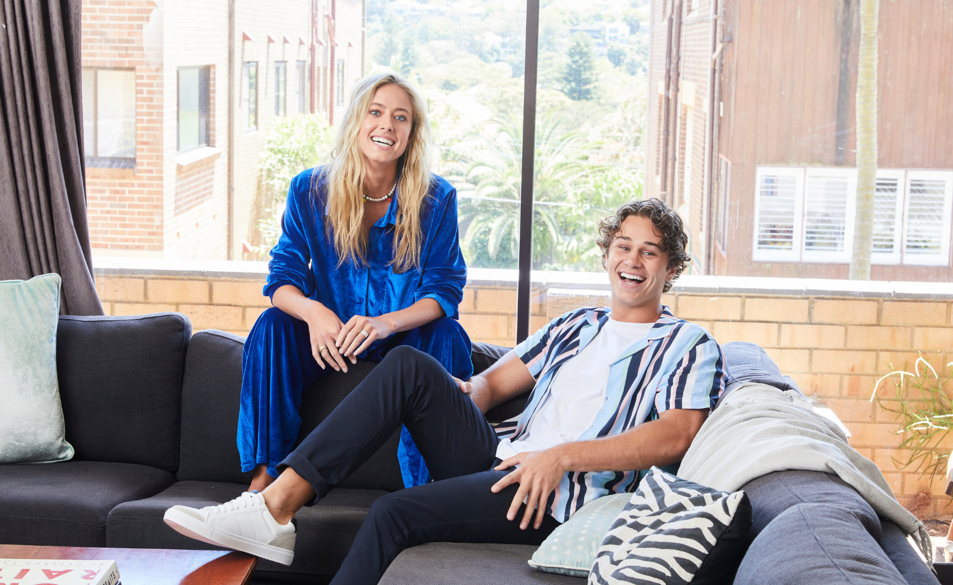 House(mate) rules: Jacqui Purvis and Matt Evans share a home together away from the bay