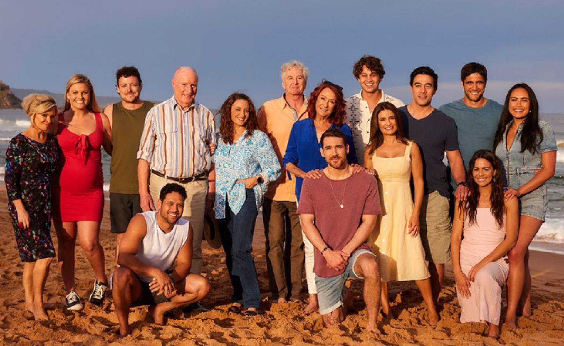 Home and Away stars gather to celebrate big milestone for Lynne McGranger