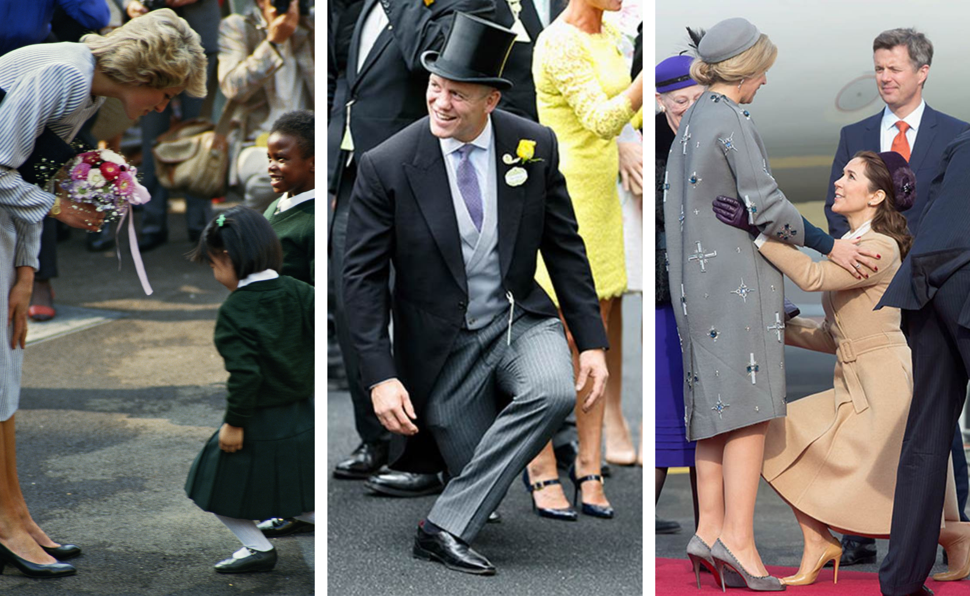 Who has to curtsy to who in the British Royal Family?