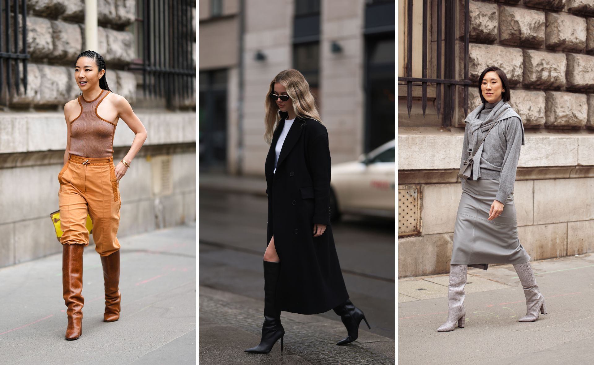 Kick up your footwear game this season with these killer knee high boots