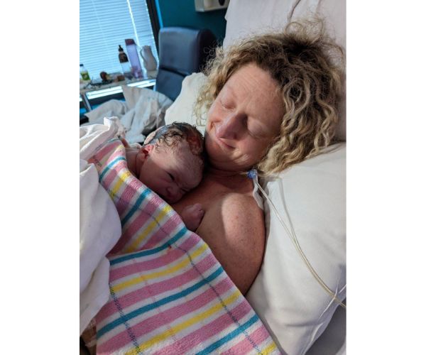Queensland woman becomes a first time mum at 47