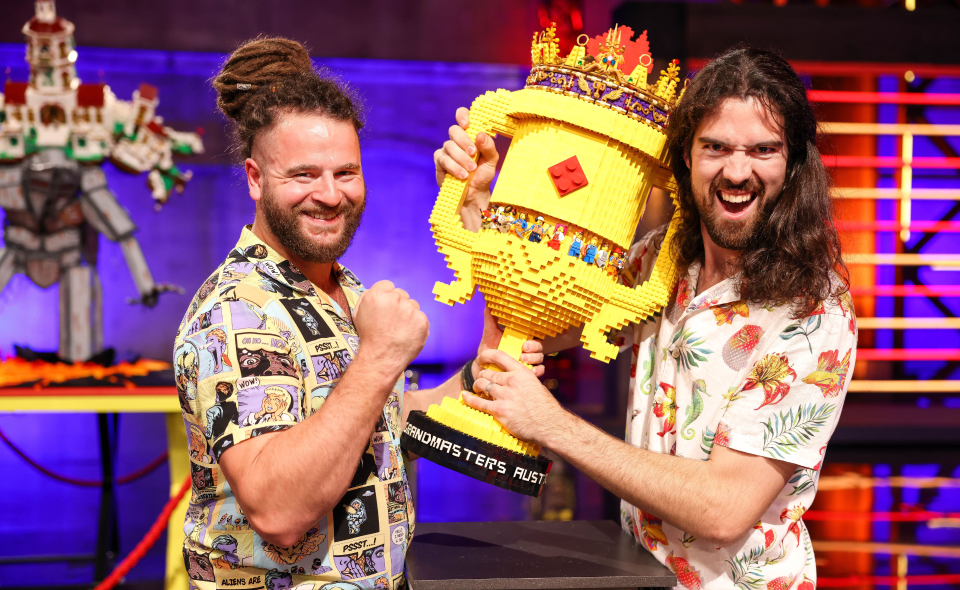 Scott and Owen crowned the winners of LEGO Masters Australia 2023