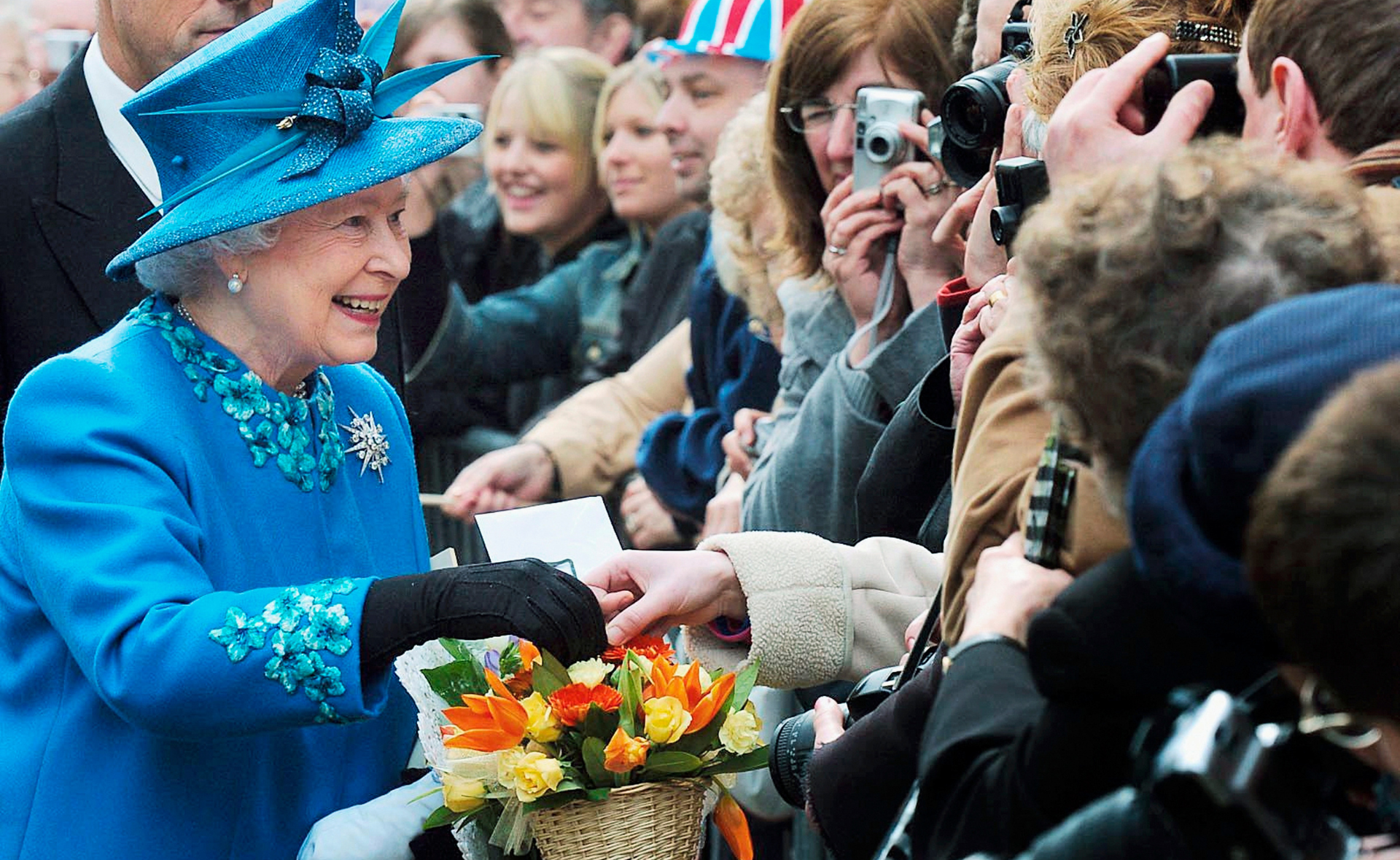 What do the British royal family do with their gifts?