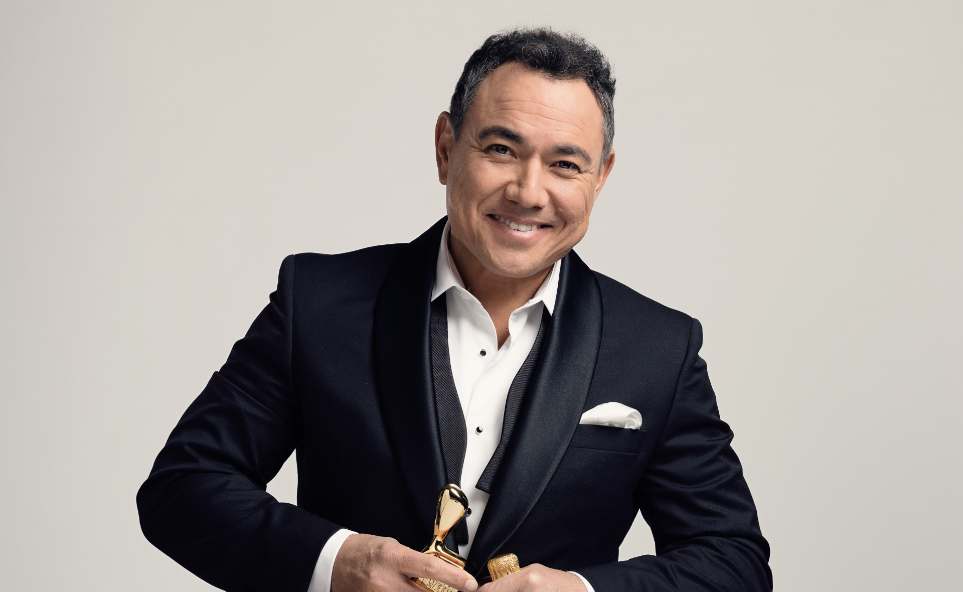 Sam Pang takes aim as the host of the 63rd TV WEEK Logie Awards