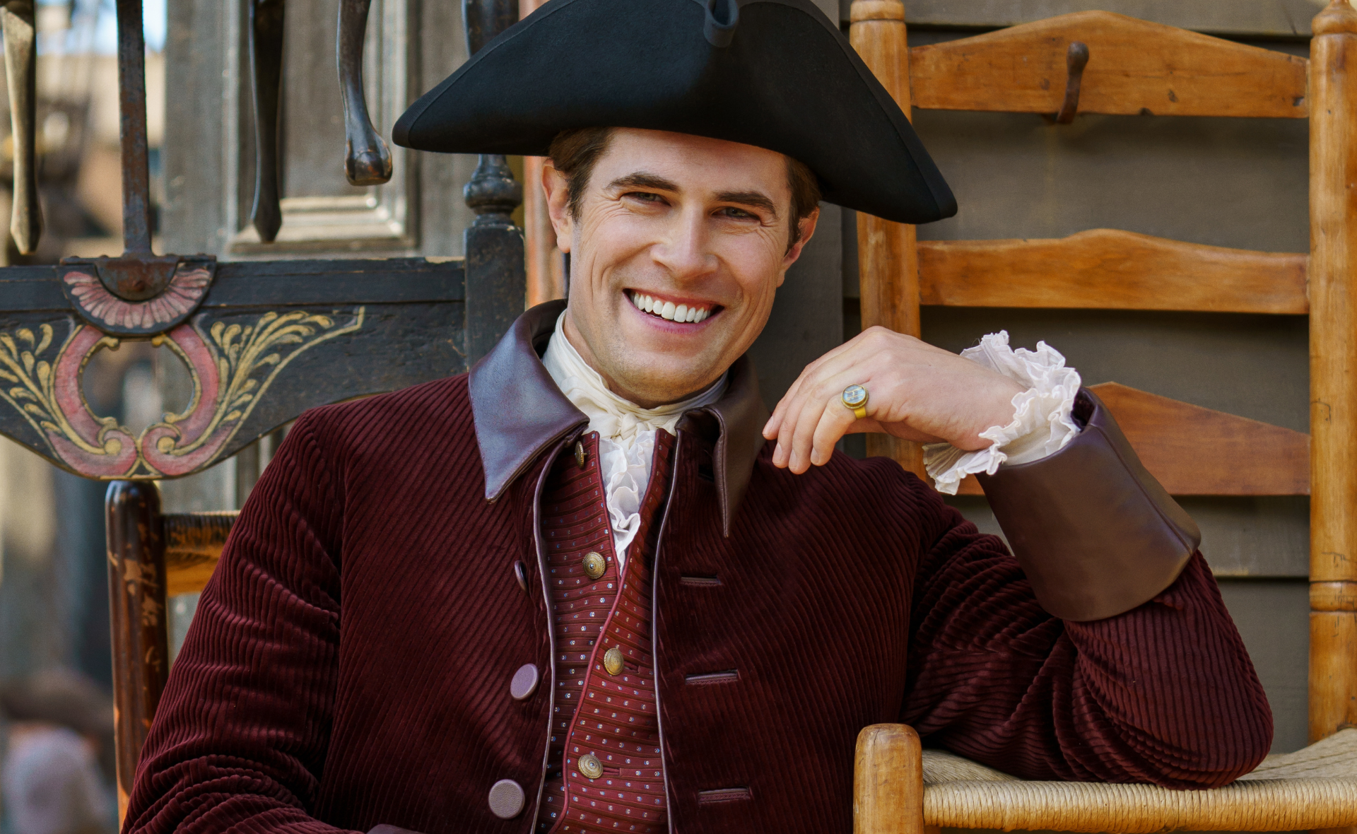 David Berry travels around the world and back in time in Outlander