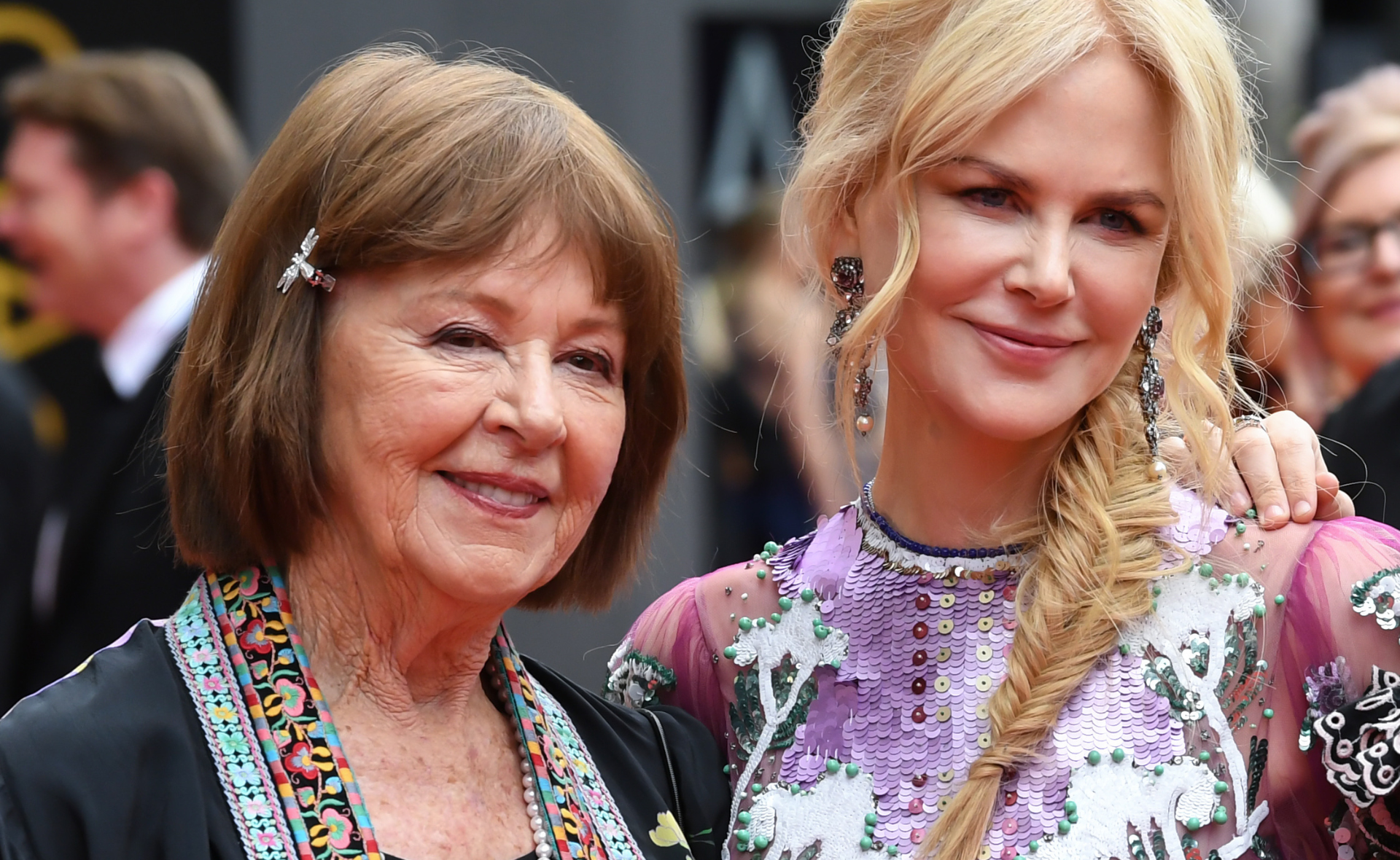 Nicole Kidman reunites with her mother in Australia following health scare
