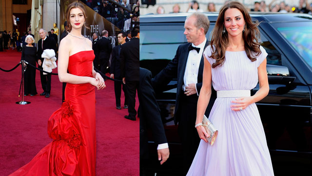 Anne Hathaway praises Catherine the Duchess of Cambridge's style
