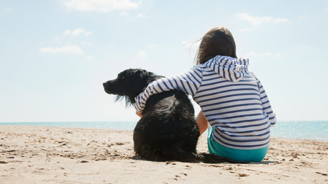 The benefits of growing up with a pet dog