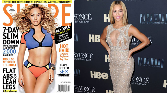 Beyoncé regrets losing her baby weight