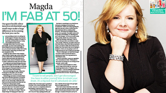 Magda Szubanski: I'm fab at 50!