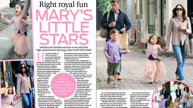 Princess Mary's children are little stars