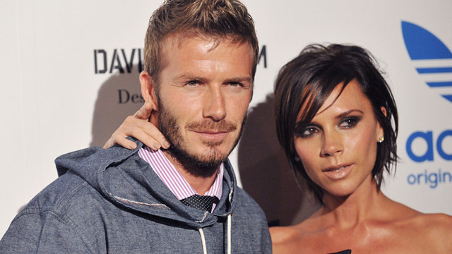 The Beckhams give excess baby gifts to charity shop