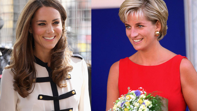 Kate following in Diana's footsteps