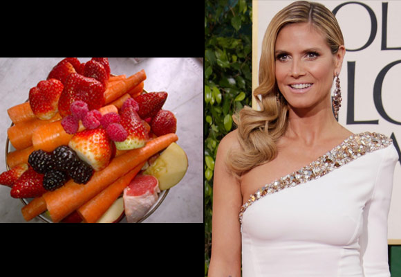 Stars reveal the super foods that keep them fit