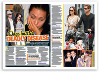 Angelina battles deadly disease