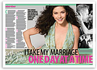 Catherine Zeta-Jones: I take my marriage one day at a time