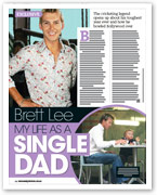 Brett Lee: My life as a single dad