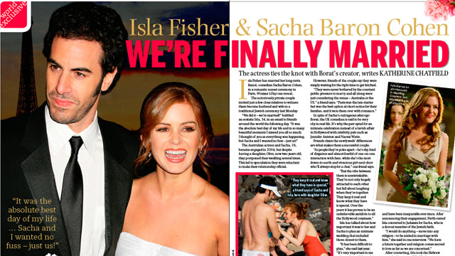 Isla and Sacha married at last!