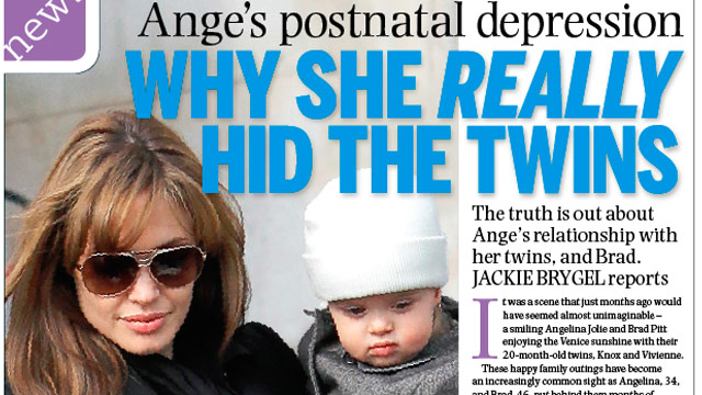 Ange’s post natal depression – Why she is really hiding the twins.