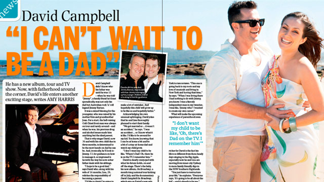 David Campbell: I can't wait to be a Dad!