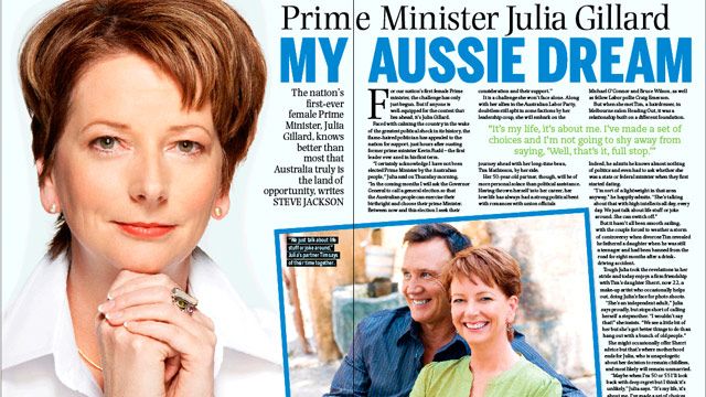 Prime Minister Julia Gillard: My Aussie dream