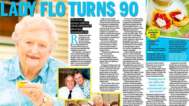 Lady Flo turns 90!