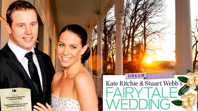 Kate Ritchie and Stewart Webb's fairytale wedding