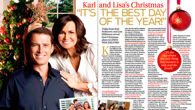 Karl Stefanovic and Lisa Wilkinson: It's the best day of the year!