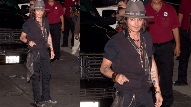 Fans go wild for newly single Johnny Depp