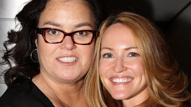 Rosie O’Donnell ties the knot!