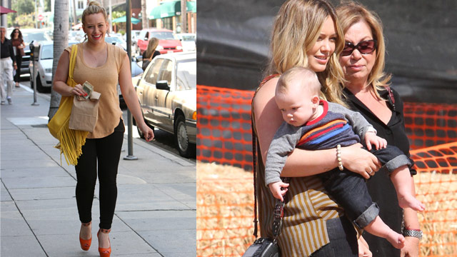 Hilary Duff slams body after baby pressure