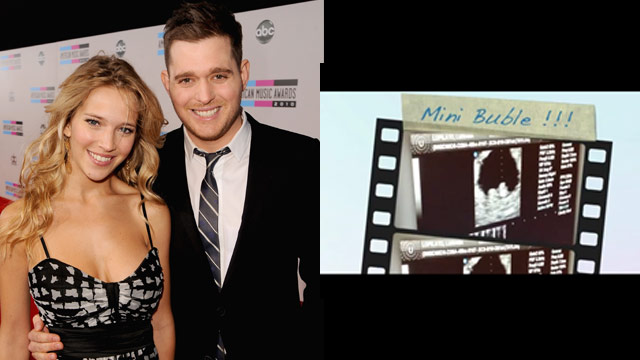 Michael Buble: I'm going to be a dad!