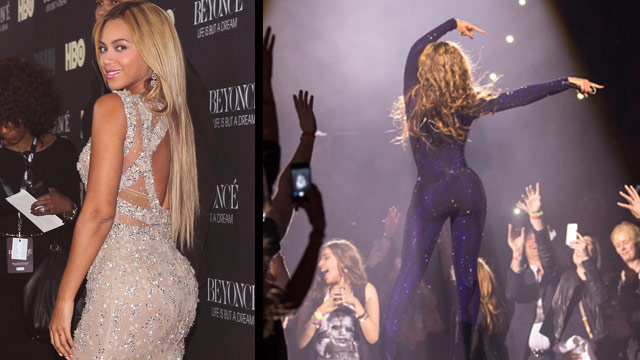 Beyonce slapped on the bottom by fan
