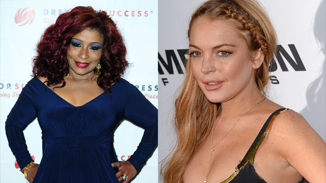 Lindsay Lohan in rehab fight with Chaka Khan