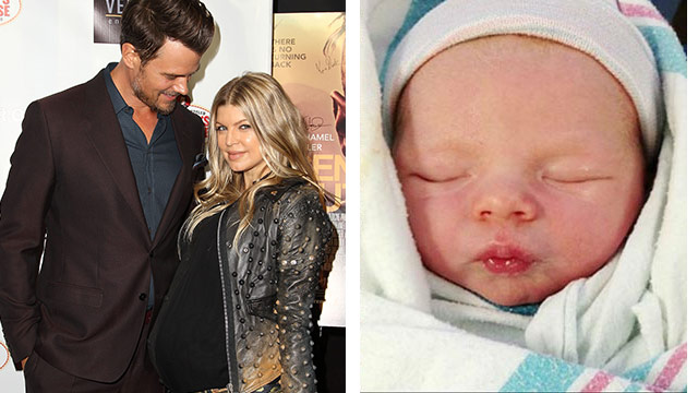 Fergie shares first picture of bub