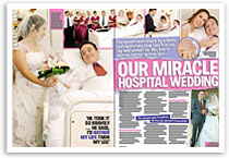 Our miracle hospital wedding