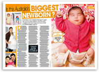 Is this Australia’s biggest newborn?