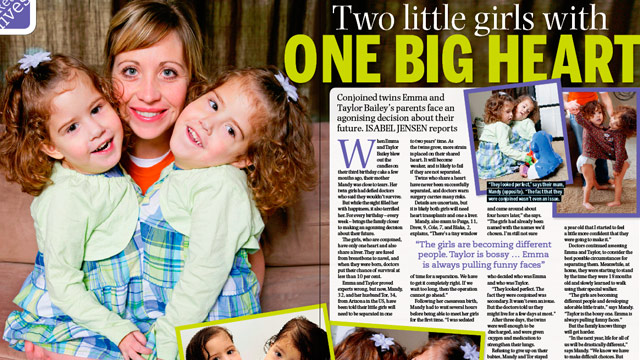 Two little girls, one big heart!