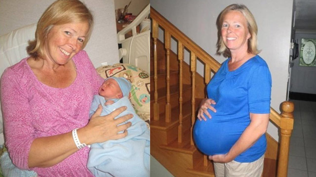 Grandmother gives birth to her own grandson