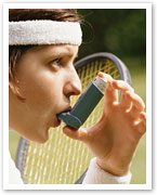 Adults with asthma