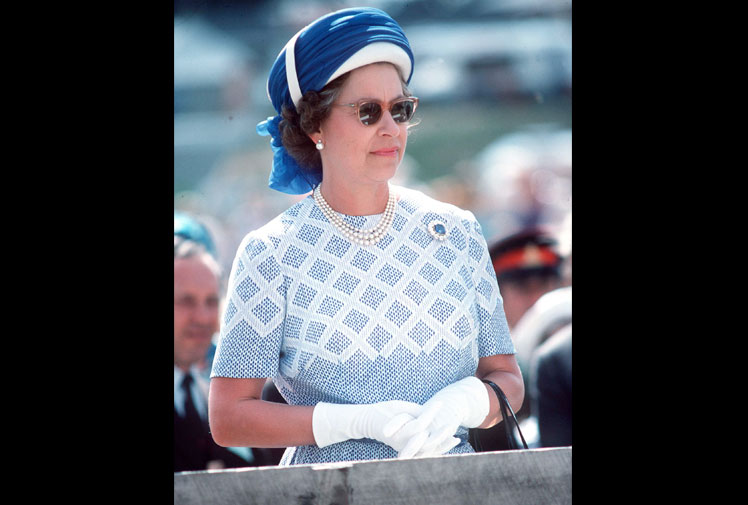 Elizabeth the Queen of hats!
